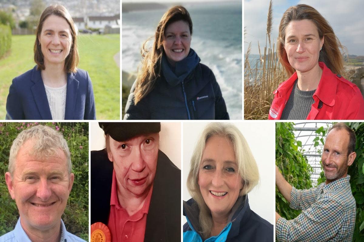 The seven candidates in the running to become the next MP for Truro and Falmouth