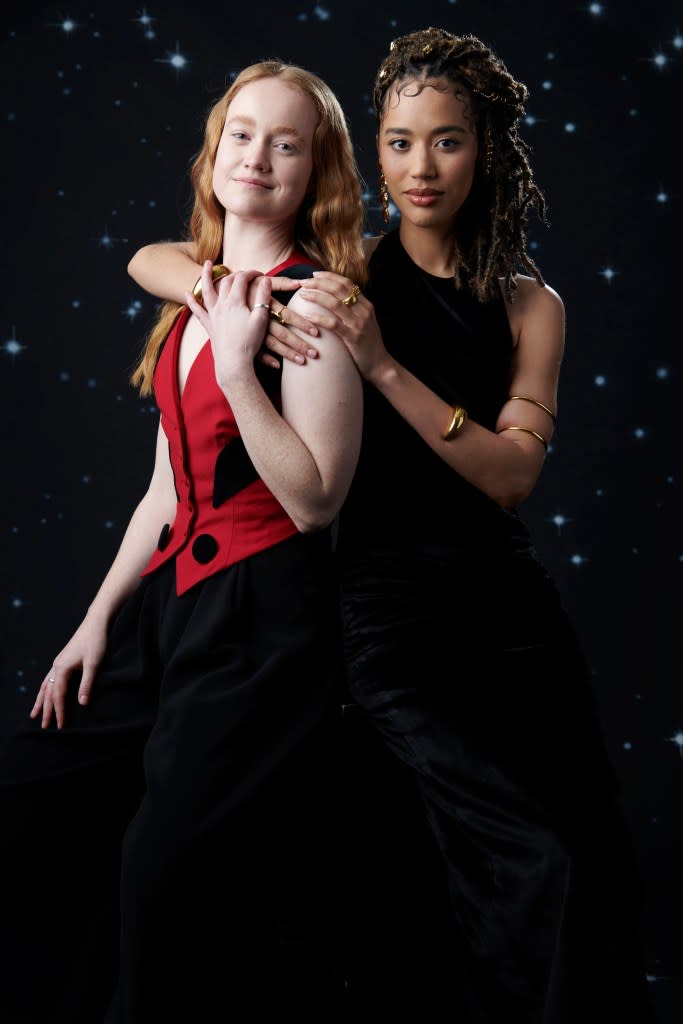 Liv Hewson & Jasmin Savoy Brown