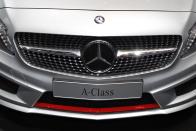 One of the lesser-known secrets of the automotive industry is that most "all-new" models are anything but; making money requires reusing as many parts as often as possible. Mercedes-Benz says that's not the case with the new A-Class hatchbacks unveiled at the Geneva Motor Show, which started with a blank screen and ended with a front-wheel-drive hatchback that lets the driver talk to Siri from behind the wheel -- and it's coming to America. In typical continental fashion, Mercedes offers at least six engine choices, from 115 hp up to 211 hp, all routed through either a six-speed manual or seven-speed automatic. Every engine comes with start-stop, turbocharging and the other roster of efficiency tricks now standard on new models. Unlike the cheaper beam suspension in lower-end hatches, Mercedes used a more-expensive four-link setup so that it could offer all-wheel-drive versions -- and potentially an AMG-designed edition as well. Mercedes says the first A-Class should arrive stateside in 2013.