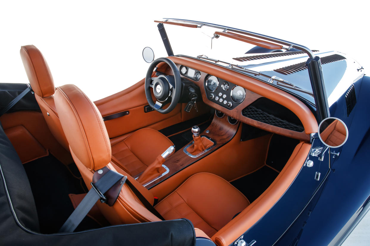 Morgan Plus Four Interior