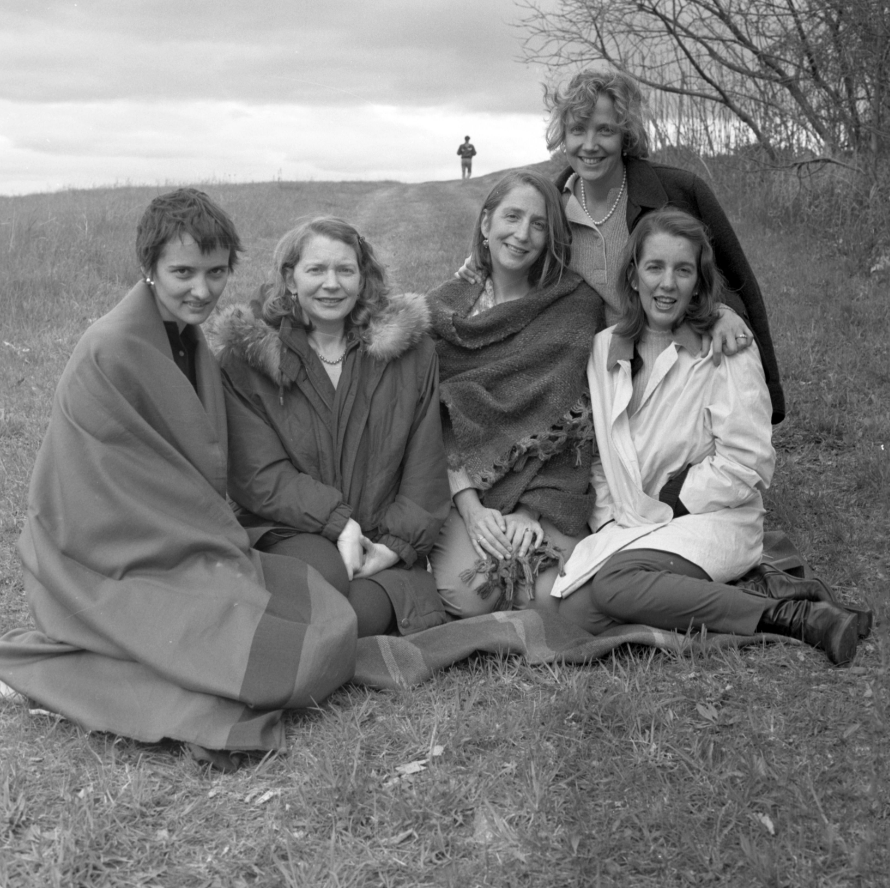 McPhee’s mother, Pryde, captured this picture of her five daughters on the farm around 2000. From left: Joan, Jenny, Laura, Sarah and Martha.