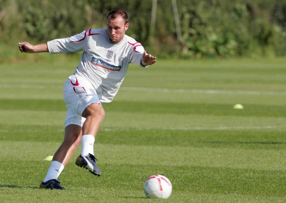 Dean Ashton sustained a career-ending ankle injury while training for his first England appearance (Martin Rickett/PA) (PA Archive)