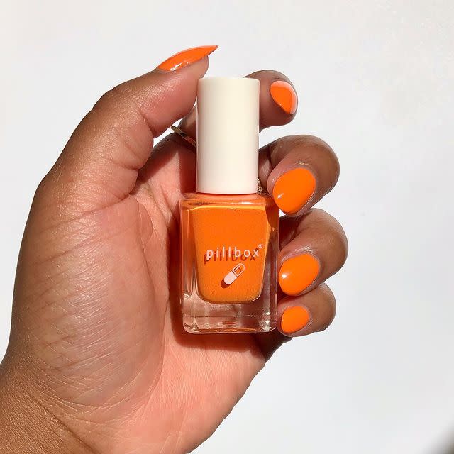 <p>Not only does this vegan, toxic-free and cruelty-free nail polish brand have every shade under the rainbow, but it also allows you to customise your very own custom colour to find your signature shade. </p><p><a class="link " href="https://www.pillboxcosmetics.com" rel="nofollow noopener" target="_blank" data-ylk="slk:SHOP NOW;elm:context_link;itc:0;sec:content-canvas">SHOP NOW</a></p><p><a href="https://www.instagram.com/p/CEWe_q1jt75/" rel="nofollow noopener" target="_blank" data-ylk="slk:See the original post on Instagram;elm:context_link;itc:0;sec:content-canvas" class="link ">See the original post on Instagram</a></p>