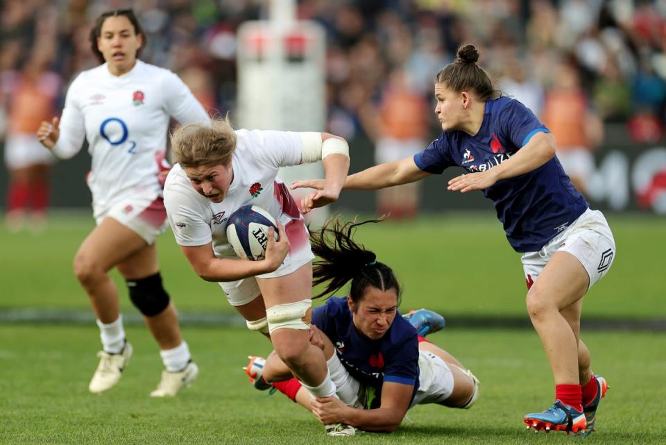 Talling is becoming an increasingly prominent figure for the Red Roses (Getty Images)