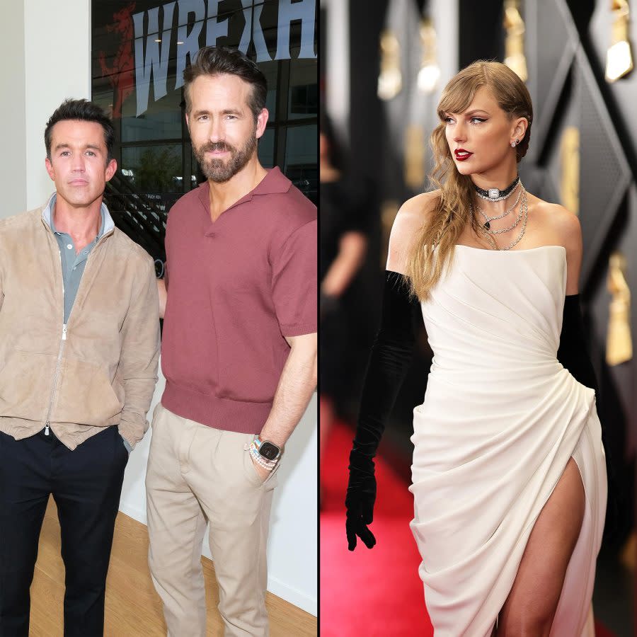 Ryan Reynolds and Rob McElhenney Plan to Lure Taylor Swift to Wrexham Using the Kelce Brothers