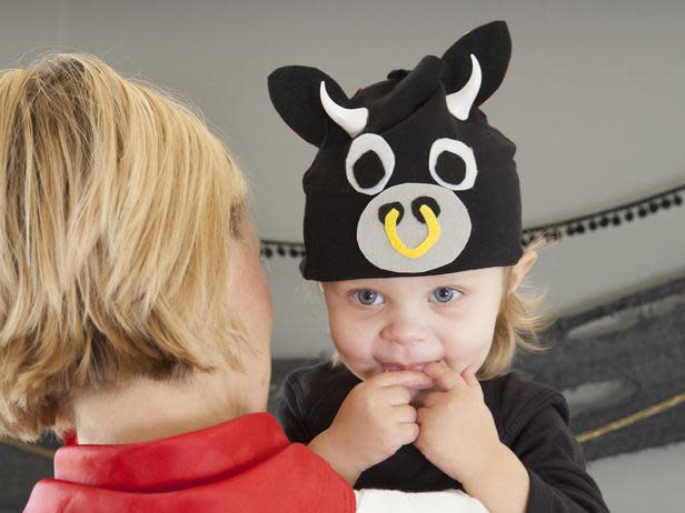 Adorable Baby Bull Costume