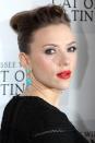 <p>The actress sported a noticeably darker look on the opening night of 'Cat On A Hot Tin Roof' on Broadway.</p>