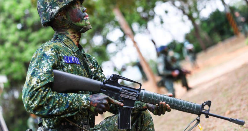 陸軍司令部表示，1年期義務役2226梯役男自3月18日起至22日止，進行為期5天的期末鑑測。（圖／國防部提供）