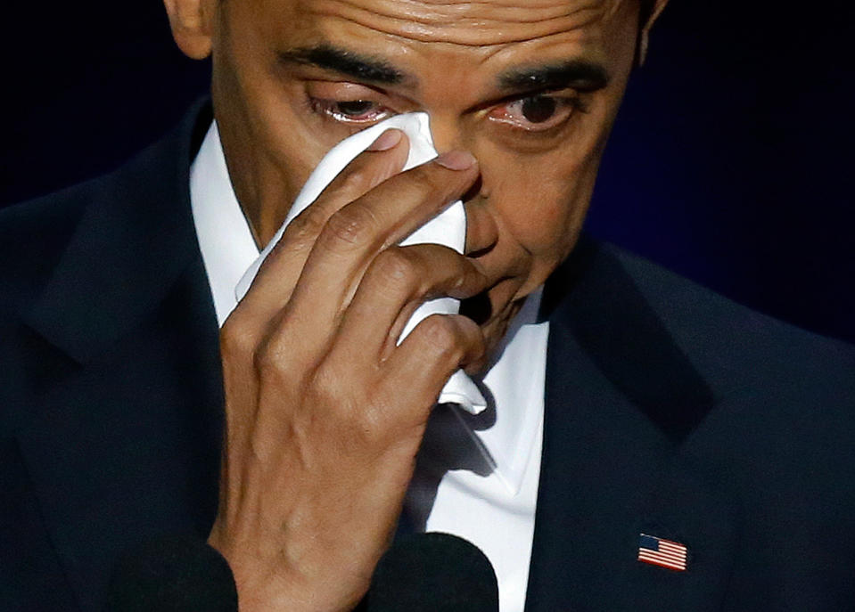 Obama bids his final farewell to the nation from his adopted hometown of Chicago