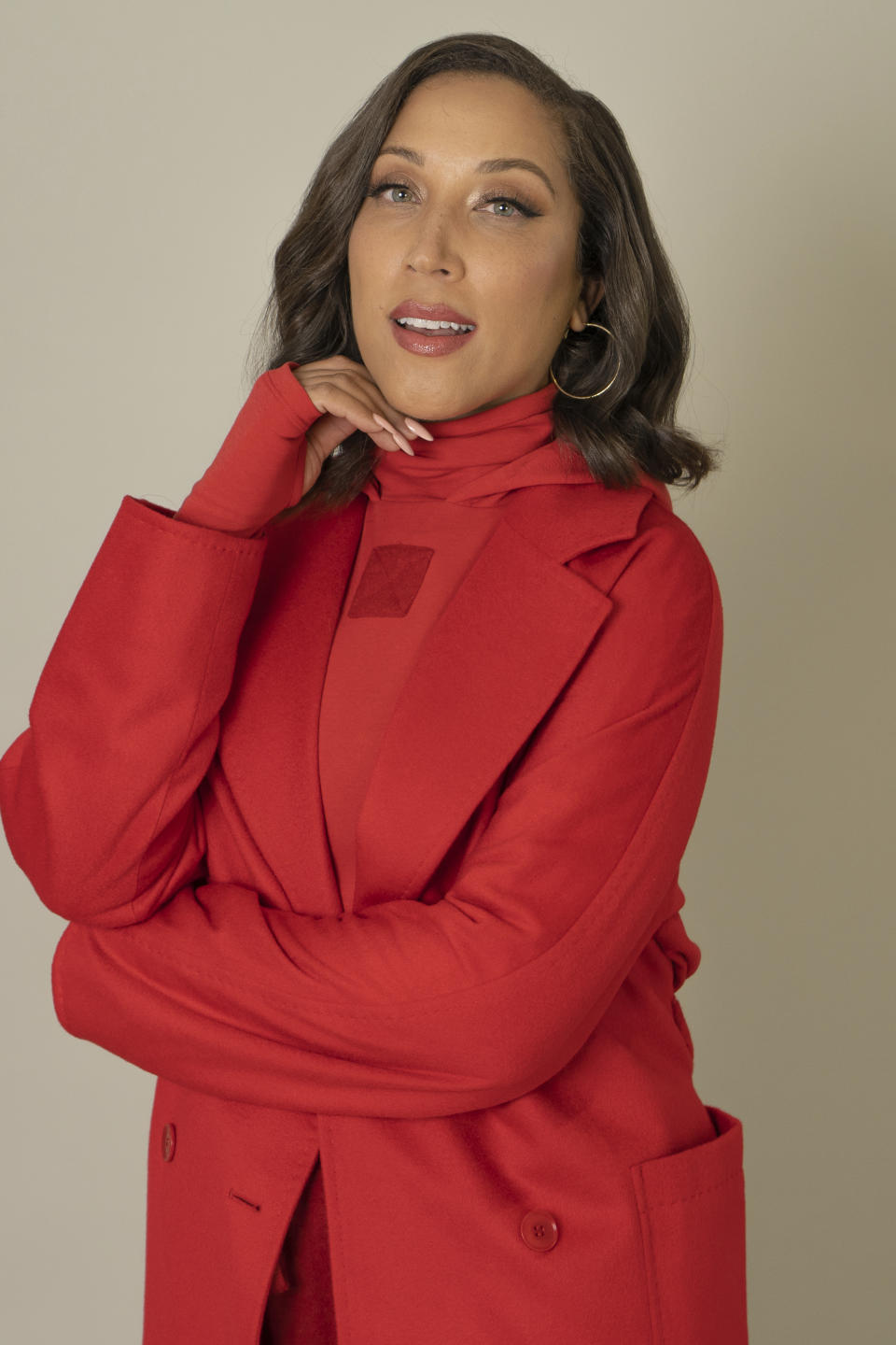 Robin Thede poses for a portrait to promote her HBO series, “A Black Lady Sketch Show,” on Wednesday, April 5, 2023, in New York. (AP Photo/Gary Gerard Hamilton)