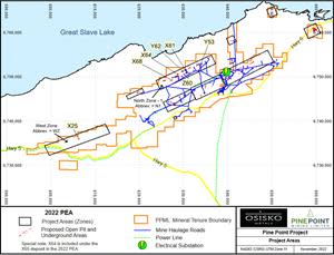 Figure 1. Pine Point Definition Drilling Update