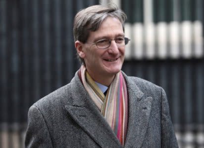 Britain's former Attorney General Dominic Grieve walks in Downing Street, London, November 29, 2017.  REUTERS/Simon dawson