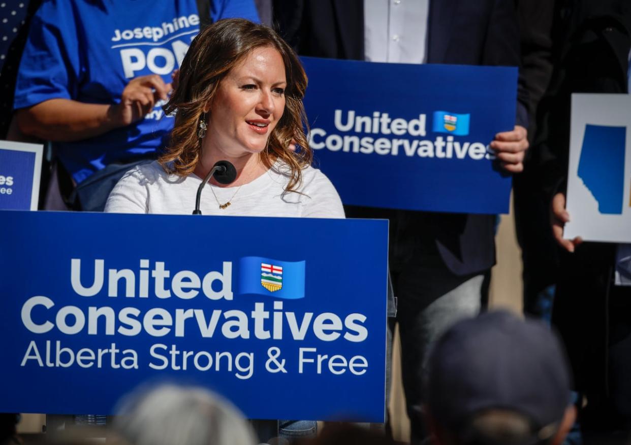 Rebecca Schulz is Alberta's minister of environment and protected areas.  (Jeff McIntosh/The Canadian Press - image credit)