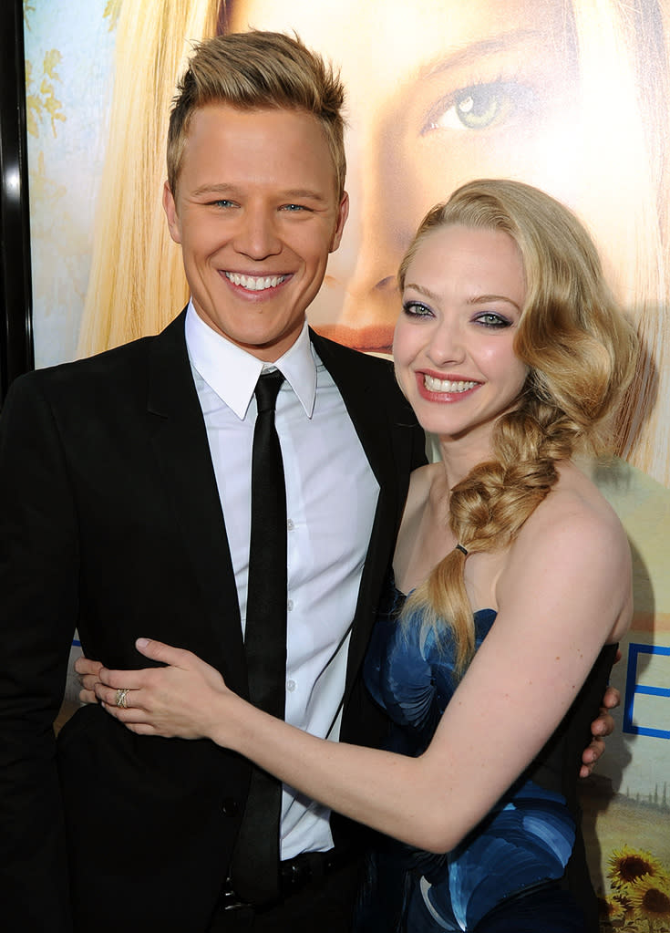 Letters to Juliet LA Premiere 2010 Christopher Egan Amanda Seyfried