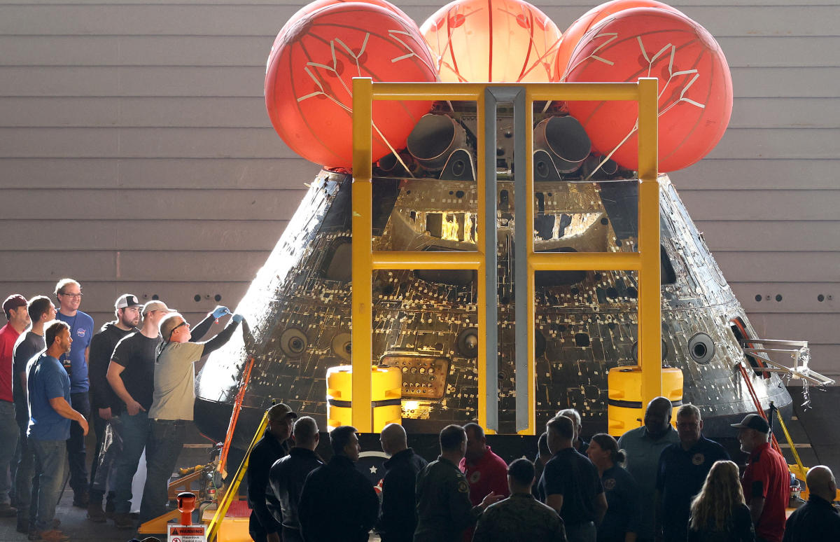 NASA’s Artemis 1 Orion spacecraft returns to Kennedy Space Center - engadget.com