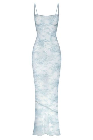 <p>SKIMS</p> SKIMS' sheer lace cami dress