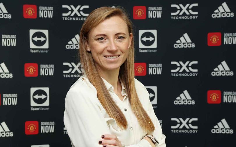 Polly Bancroft when head of women's football at Manchester United