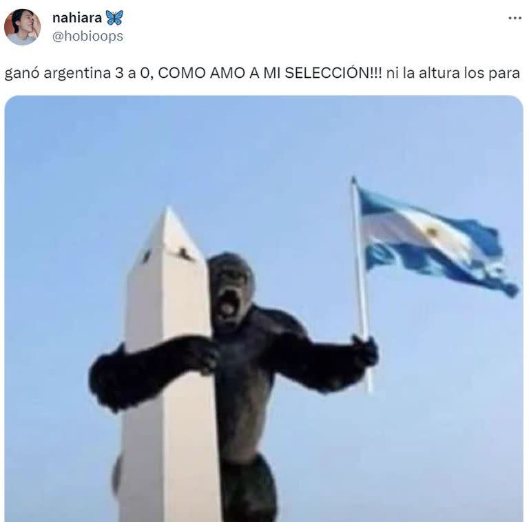 Los memes de la victoria de la selección argentina