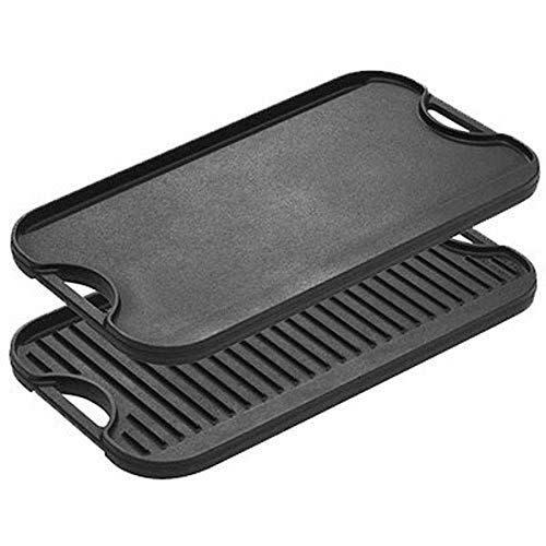 7) Lodge Pre-Seasoned Cast Iron Grill & Griddle