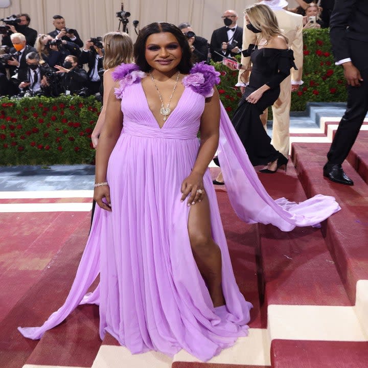 Mindy Kaling at the 2022 Met Gala