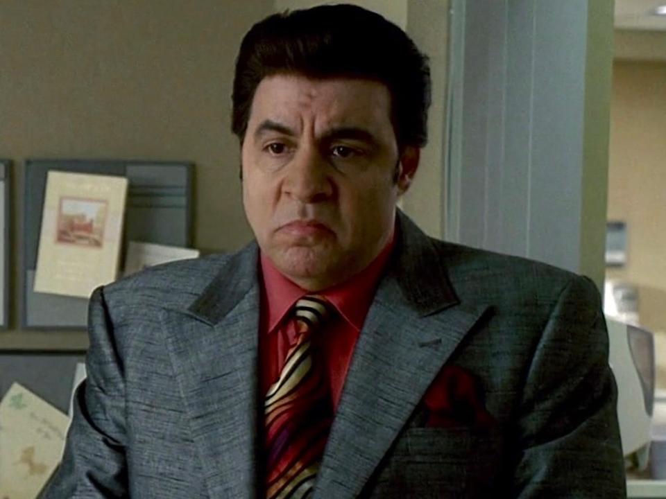 Steven Van Zandt as Silvio Dante on "The Sopranos."