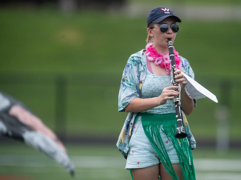 Scenes from West High School band camp on Tuesday, July 26, 2022. 