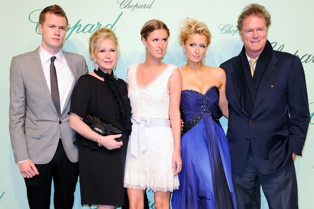 Fiona Hanson/PA Images via Getty Images Barron, Kathy, Nicky, Paris and Rick Hilton in 2010.