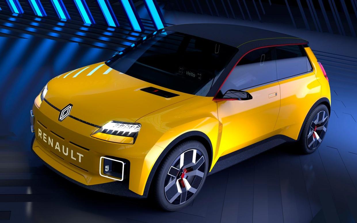 Renault 5 EV Prototype - revealed 14/01/21