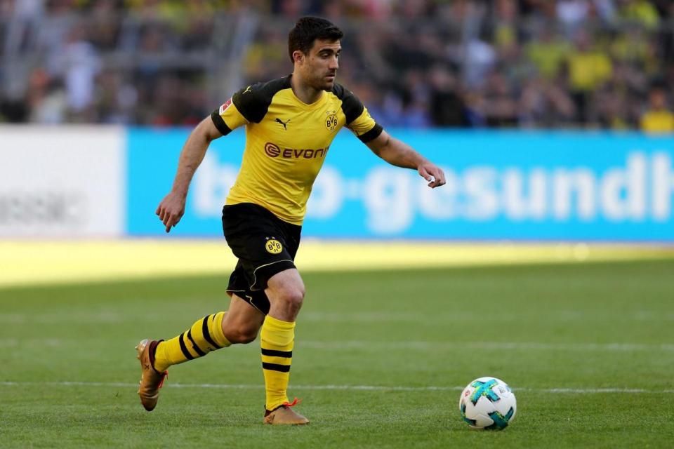 Eyes on | Arsenal have already looked at Dortmund's Sokratis Papastathopoulos (Bongarts/Getty Images)