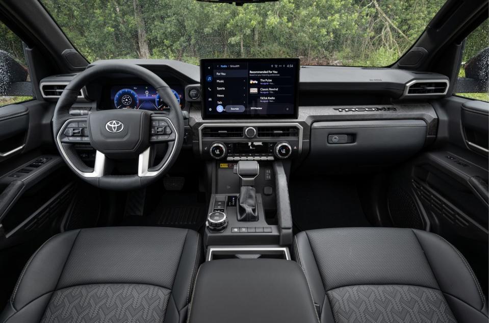 2024 toyota tacoma interior