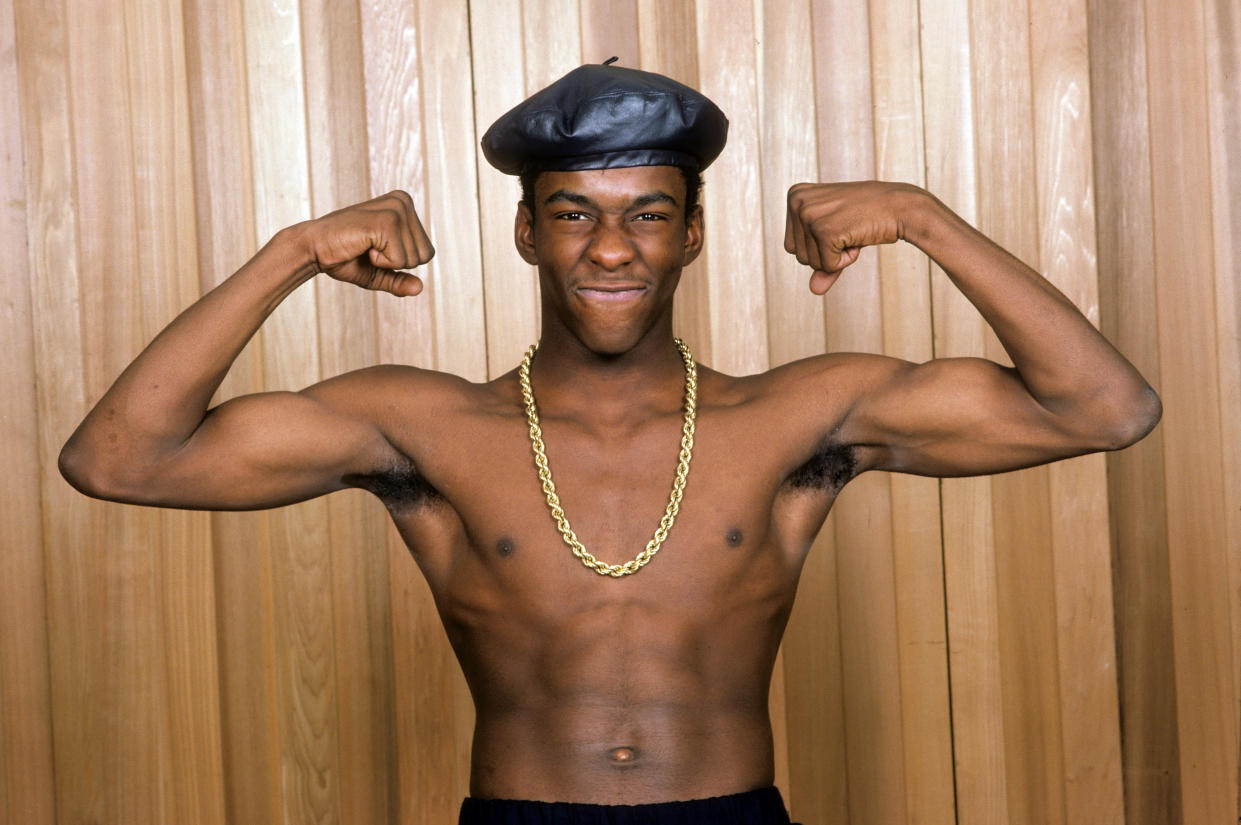 Bobby Brown in 1986 (Photo: Todd Kaplan via A+E) 