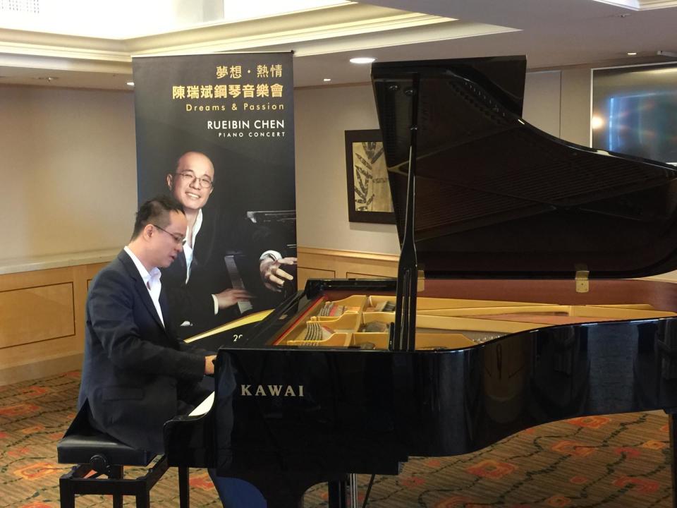 ▲鋼琴演奏家陳瑞斌將於10月3日（周二）晚間7時30分，在台北國家音樂廳舉行鋼琴音樂會，邀樂迷聆賞。（圖／綺想室內樂團提供）