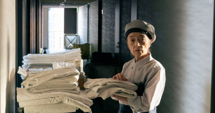 國民影后倍賞千惠子在坎城剛首映的《七五計畫》中展現精湛演技。（圖／桃園電影節）