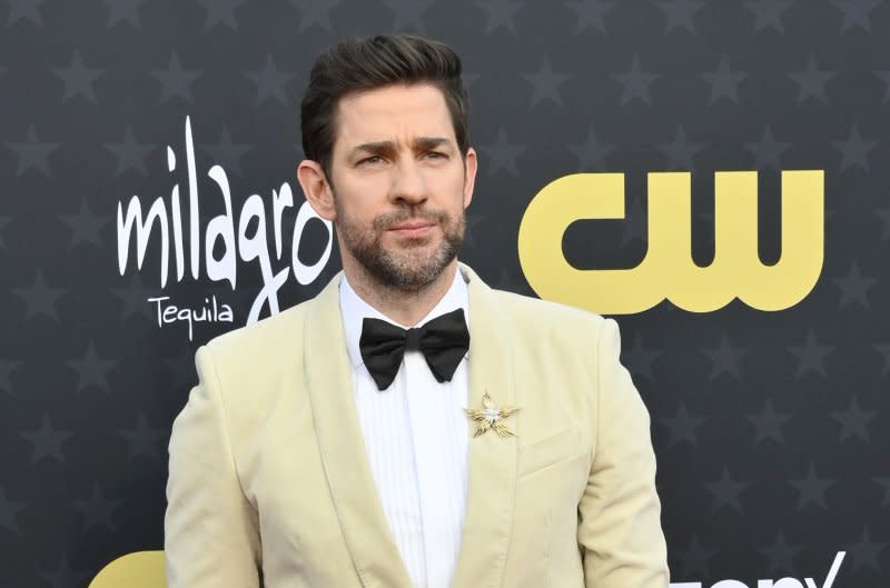 John Krasinski attends the Critics' Choice Awards in January. File Photo by Jim Ruymen/UPI