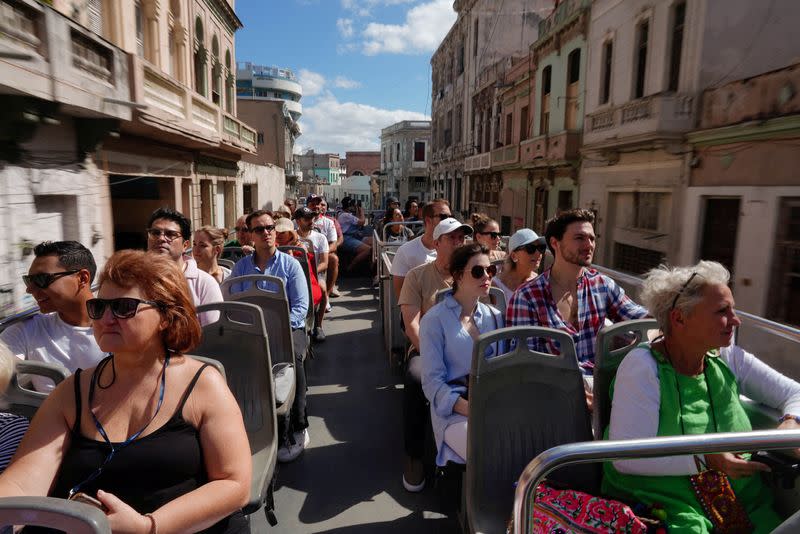 FILE PHOTO: Visitors to Cuba face challenges but sing the country's praises anyway