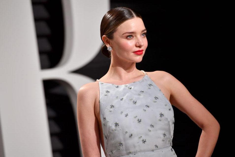 Model Miranda Kerr revealed that she loves getting leech facials: Getty Images