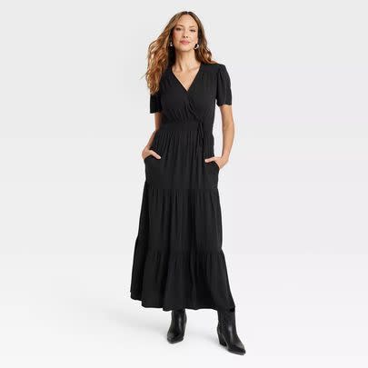 Knox Rose tiered maxi dress