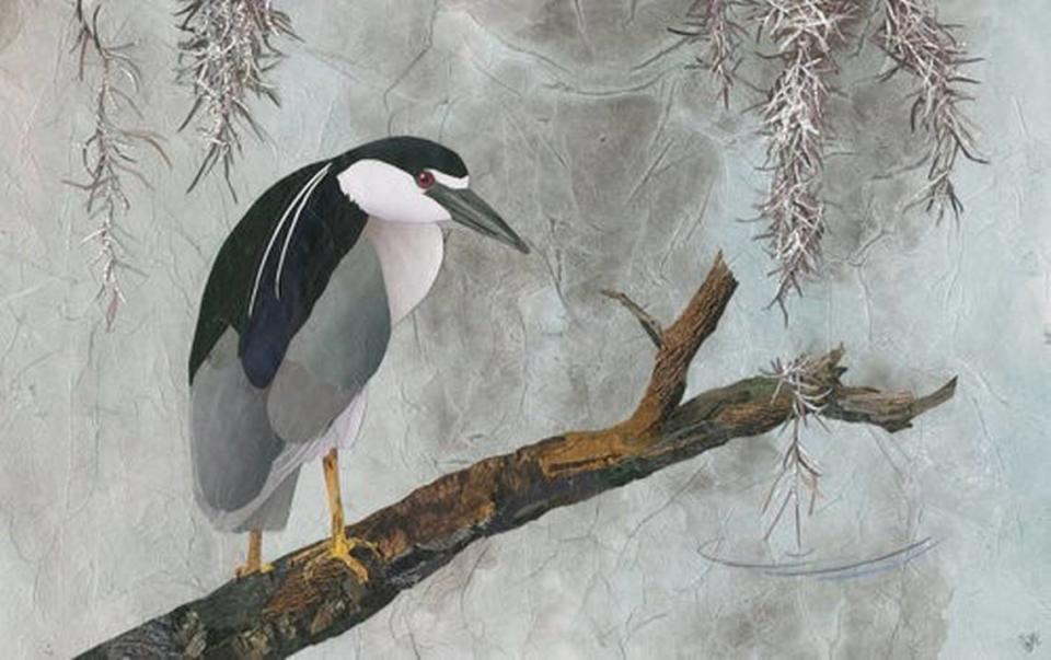 “Night Heron” by Jo Dye