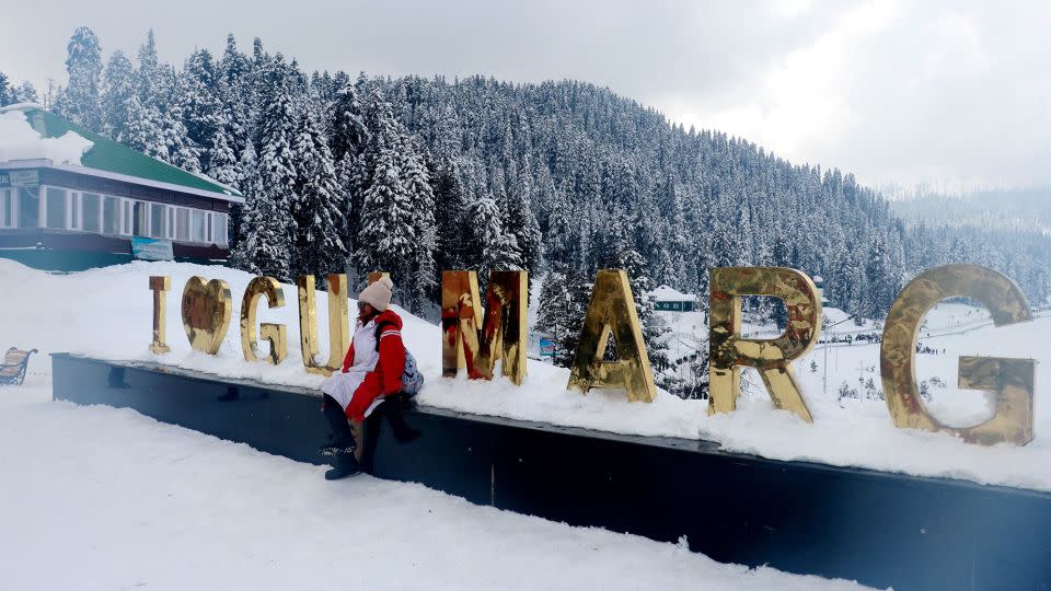 Gulmarg reportedly welcomed a record 1.65 million tourists in 2023. - Hindustan Times/Sipa USA