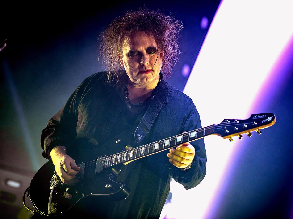 The Cure in concert at Wembley Arena: Rex