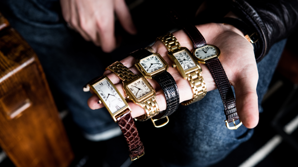 Craft + Tailored Cartier Watches