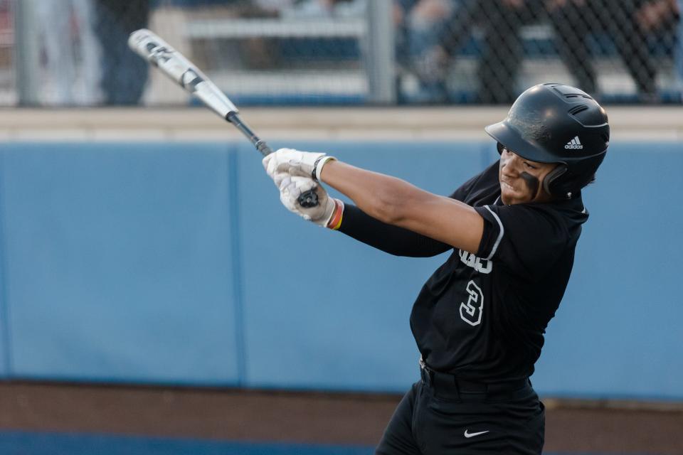 Pebble Hills' Robert Deal (3) at a game against Eastwood on Friday, March 18, 2022, at Eastwood High School, in El Paso, Texas.