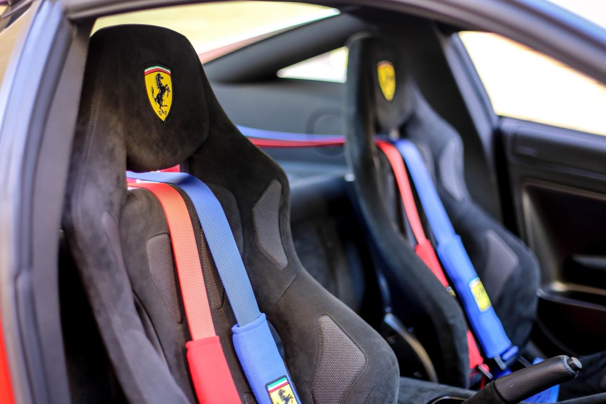 Image of Ferrari seats