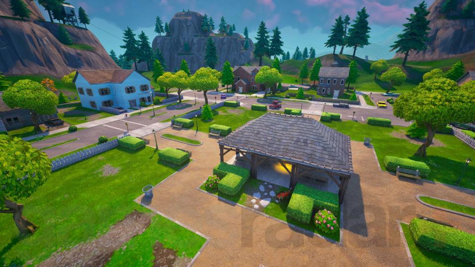 Fortnite OG event map pleasant park