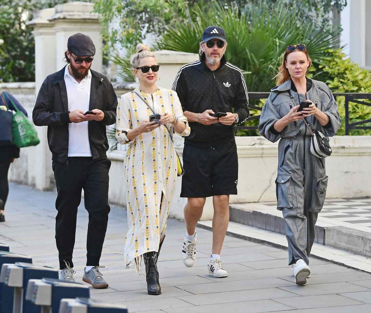 Kate Hudson and Fiancé Danny Fujikawa Take London Stroll with Stella ...