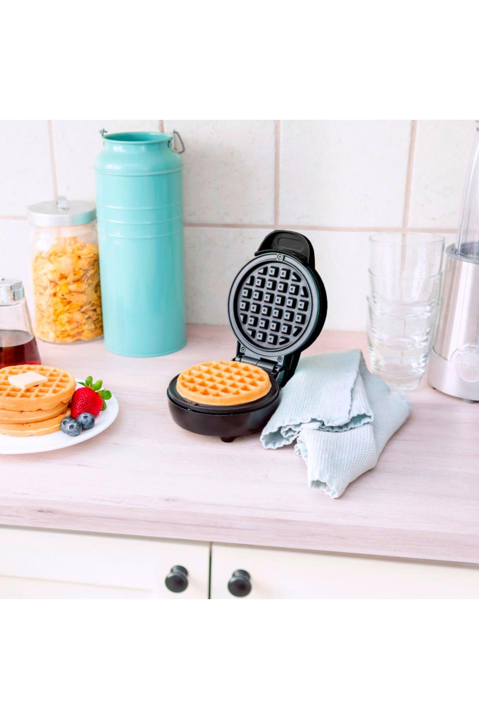 9) Mini Waffle Maker