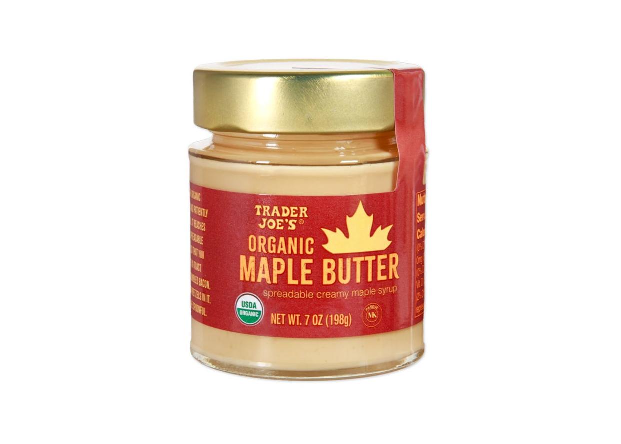 trader joes new fall products 2024 maple butter