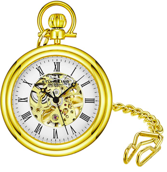 Stuhrling Vintage Mechanical Pocket Watch