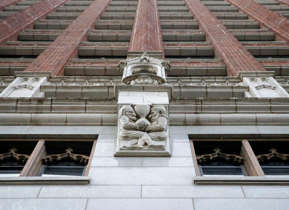 Built in 1924, the Proudfoot & Bird-designed Equitable Building offers an array of interesting details for passersby who take a moment to look up.