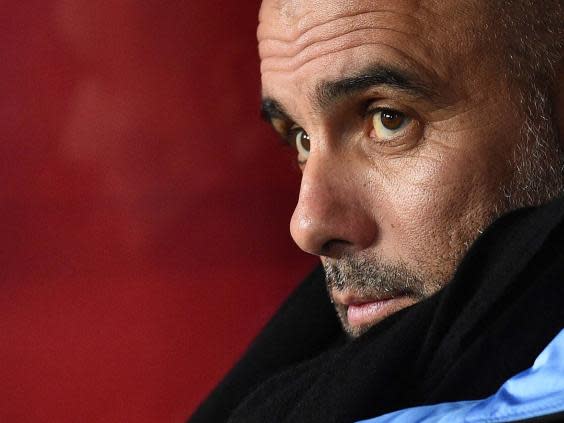 Pep Guardiola says City’s title defence has not been weak (Getty)